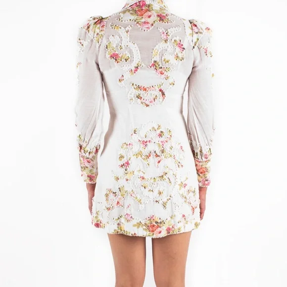 Floral Button-Up Dress - Picture 3 of 4